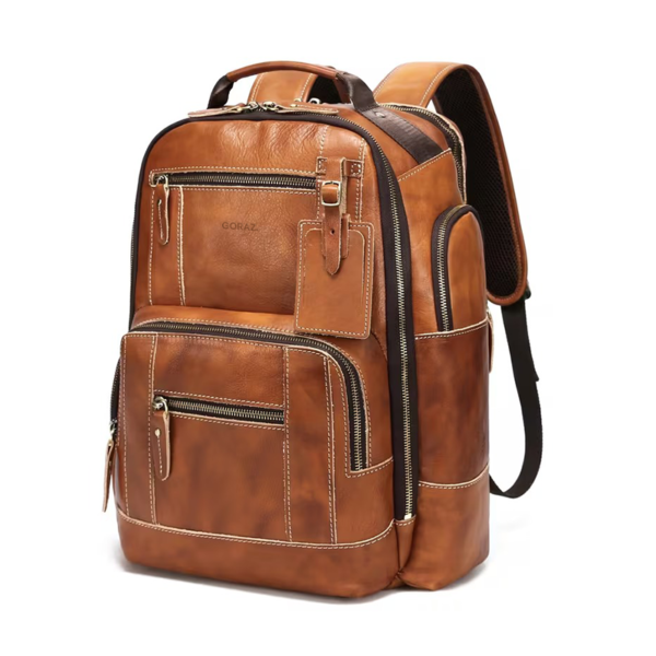 کولهپشتی چرمی گراز مدل وراکس – نمای اصلی